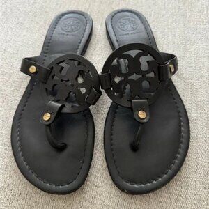 Tory Burch Black Miller Sandals